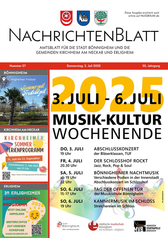 Aktuelles Nachrichtenblatt