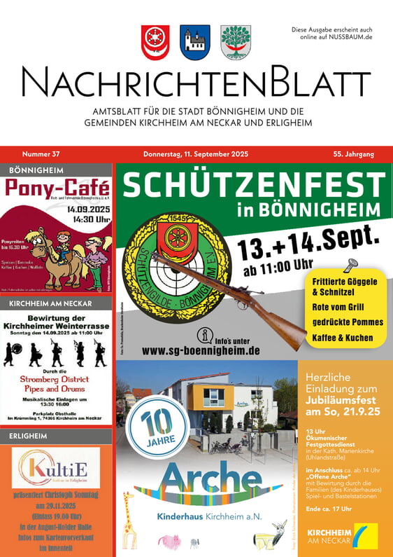 Aktuelles Nachrichtenblatt