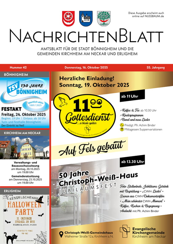 Aktuelles Nachrichtenblatt