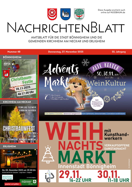 Aktuelles Nachrichtenblatt