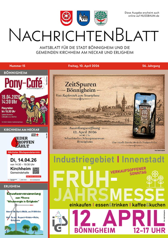 Aktuelles Nachrichtenblatt