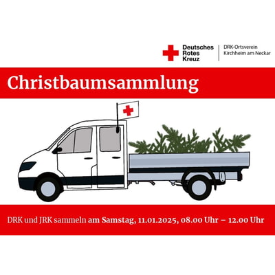 DRK Christbaumsammlung 