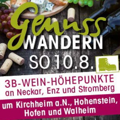 Genuss-Wandertag „3B-Wein-Höhepunkte“ - Bewirtung der Weinterrasse 