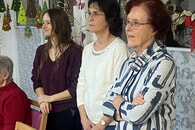 Adventsfenster in der Pflege-WG