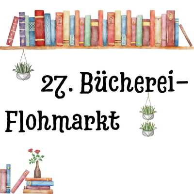 27. Bücherei-Flohmarkt