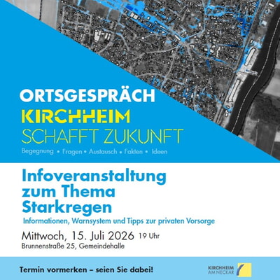 Ortsgespr&auml;ch Starkregen 