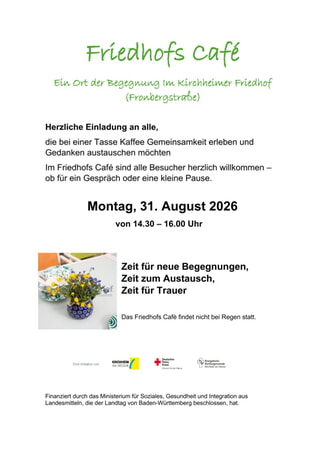 Einladung