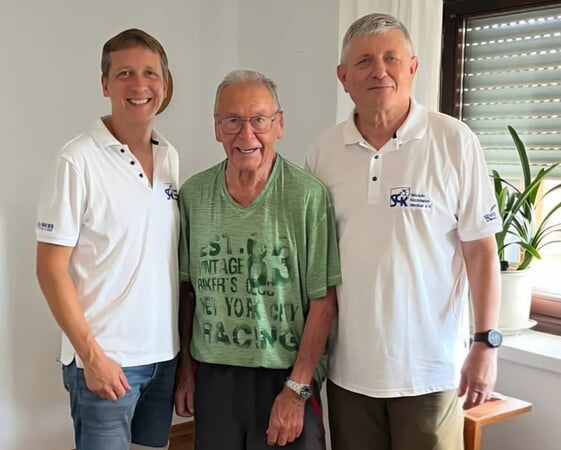 v.l.n.r. Jochen Rothfritz, Werner Hermes, Uwe K&uuml;pferling