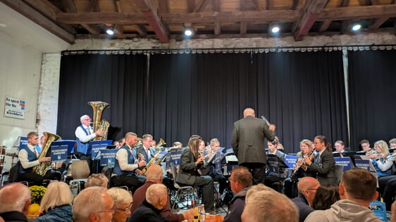 Die Aktive Kapelle beim Unterhaltungsabend
