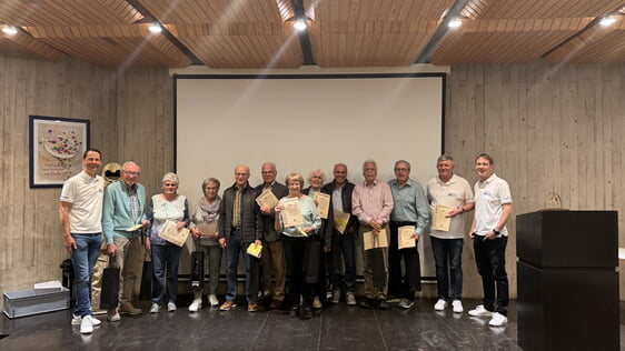 Ehrung 50 Jahre Mitgliedschaft