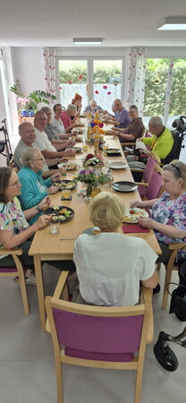 Pfingstbrunch im Anna-Riecker-Haus Kirchheim/N.