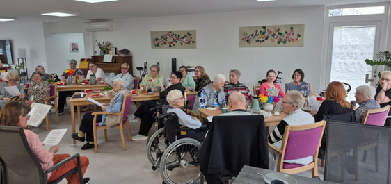 Osterkaffee Pflege-WG Kirchheim/Neckar