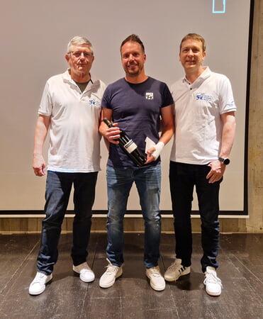 v.l.n.r. Uwe K&uuml;pferling, Volker Hartmann, Jochen Rothfritz