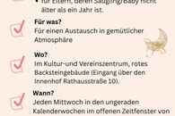 Der Eltern-Baby-Treff geht in die Sommerpause