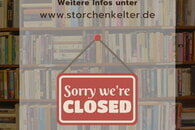 Bücherei geschlossen