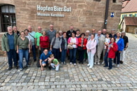 Brombachsee und Hopfenmuseum in Spalt