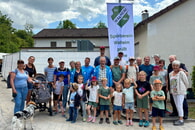 TV Kirchheim bei der Gauwanderung des Turngau Neckar-Enz
