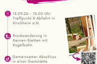 Ab jetzt Anmeldung zum TVK-Ausflug m&ouml;glich