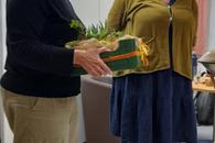 Eine Geschichtenerz&auml;hlerin zu Besuch