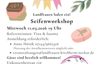Jetzt zum Seifenworkshop anmelden