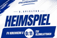FV Kirchheim II unterliegt dem Favoriten