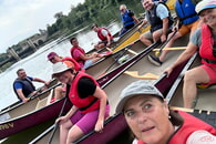 Kanutour auf dem Neckar
