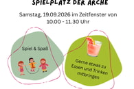 Spielplatz&ouml;ffnung Kinderhaus Arche