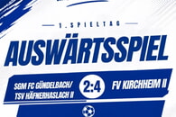 FV Kirchheim II startet mit Ausw&auml;rtssieg