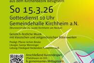 Herzliche Einladung zum Bezirksposaunentag in der Gemeindehalle