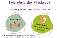 Wir &ouml;ffnen den Spielplatz der Klecksbox