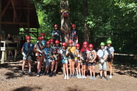 Jugend und Rookies im Klettergarten