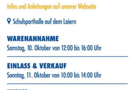 Kommenden Samstag findet wieder unsere gro&szlig;e Skib&ouml;rse statt