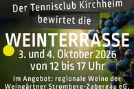 Zwei Tage Weingenuss beim Tennisclub Kirchheim