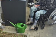 Fr&uuml;hlingsbepflanzung im Anna-Riecker-Haus in Kirchheim/N.