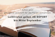 AB sofort verl&auml;ngerte Leihfristen